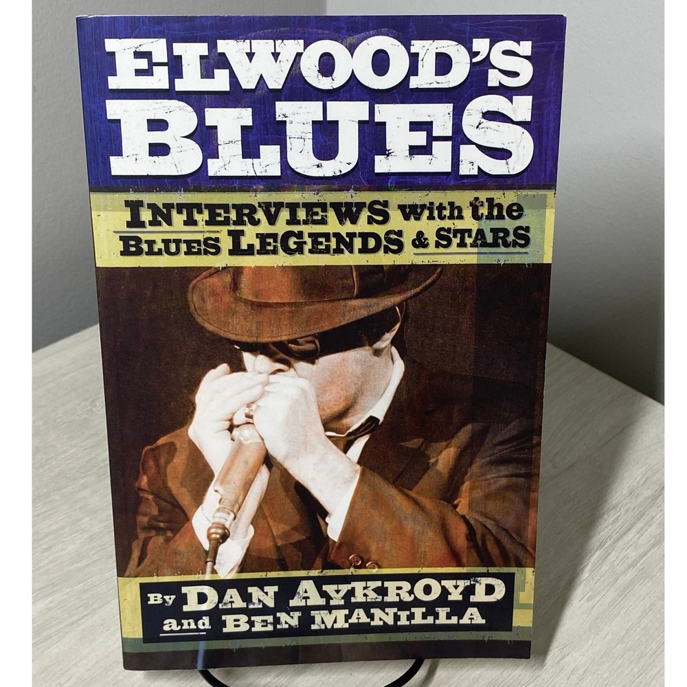 Elwood's Blues Dan Aykroyd SIGNED Autographed Book Backbeat 2004 PB Music Movies